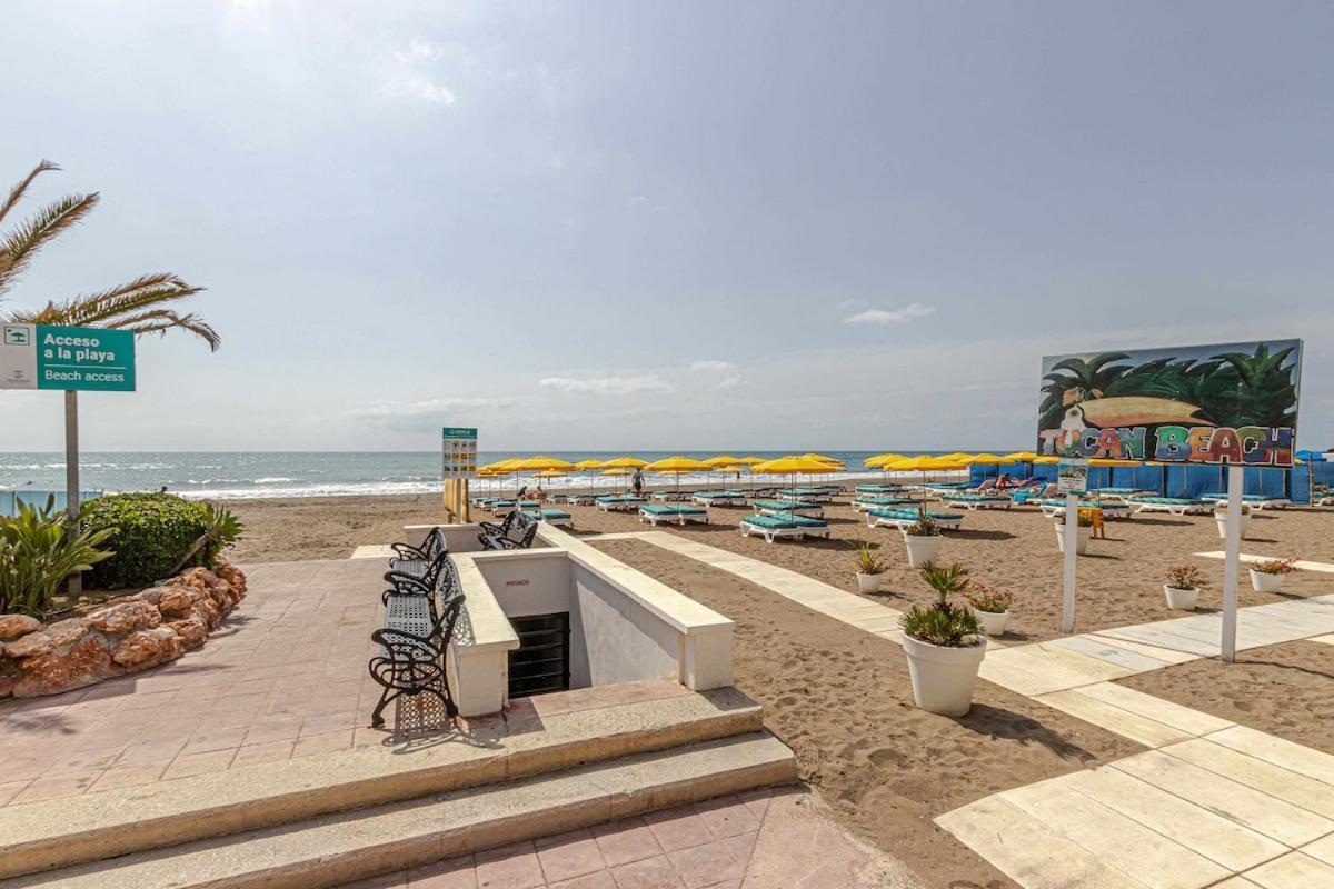 797 Holiday Rentals- Duplex Para 7 En La Carihuela A 1 Min De La Playa Torremolinos Exteriör bild